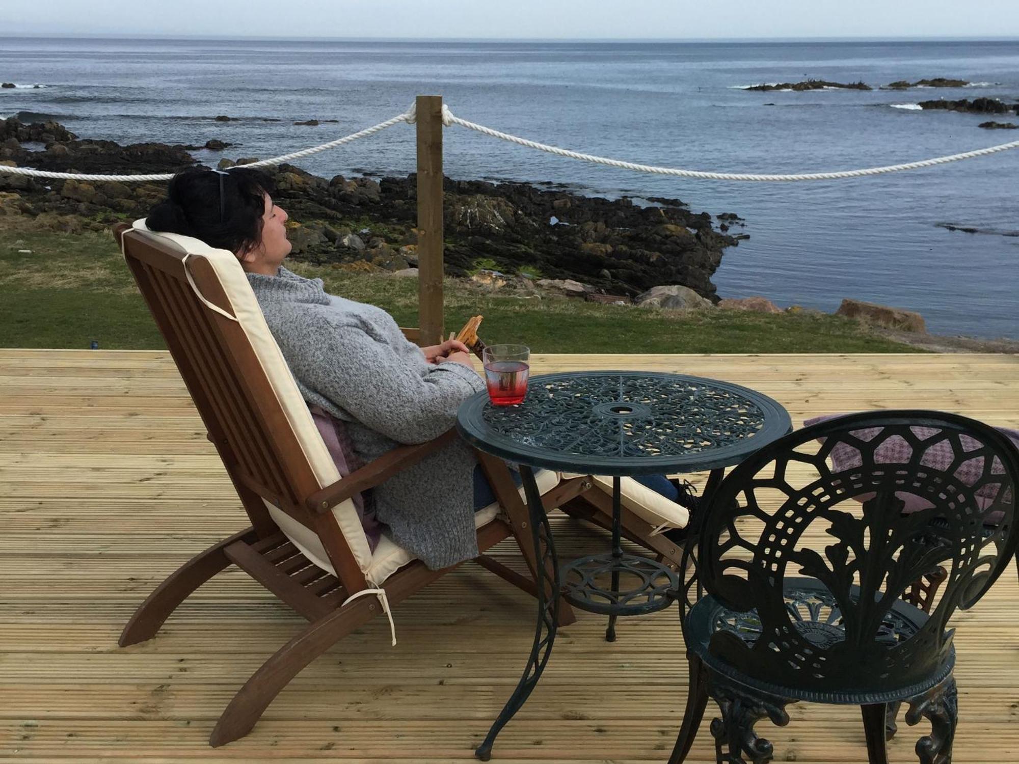 Pew With A View - Seafront Cottages Sandhaven Værelse billede
